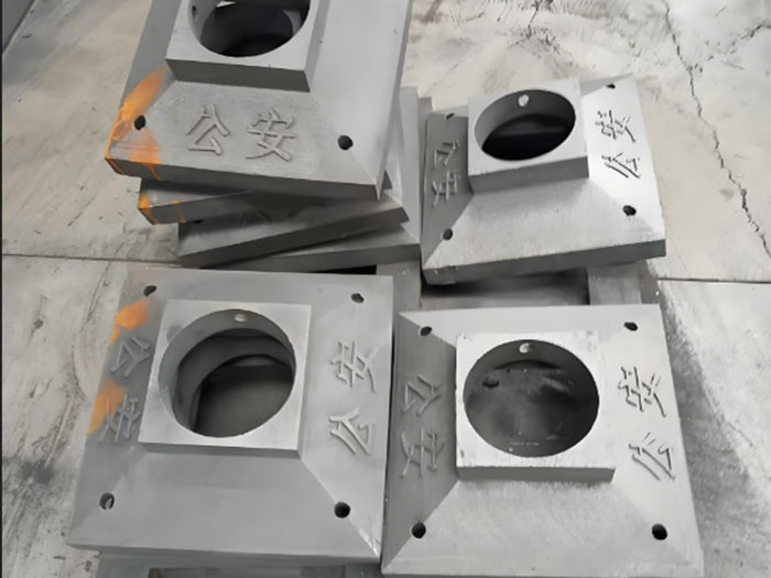 防撞護欄鑄鐵座